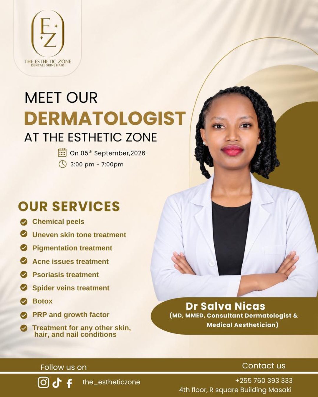 Dr. Salva Nicas Is Back at The Esthetic Zone on 5 September 2026