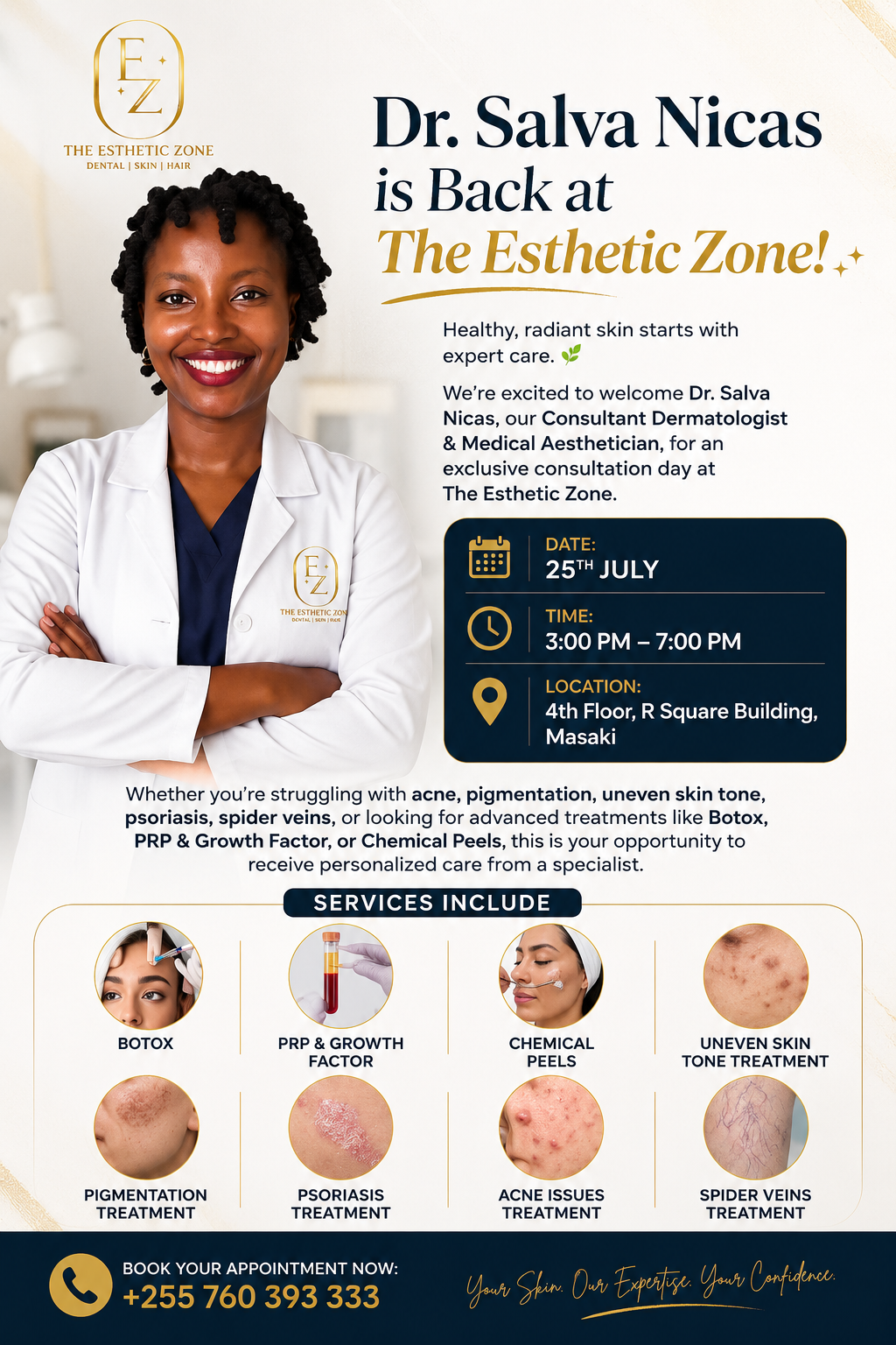 Dr. Salva Nicas is Back at The Esthetic Zone